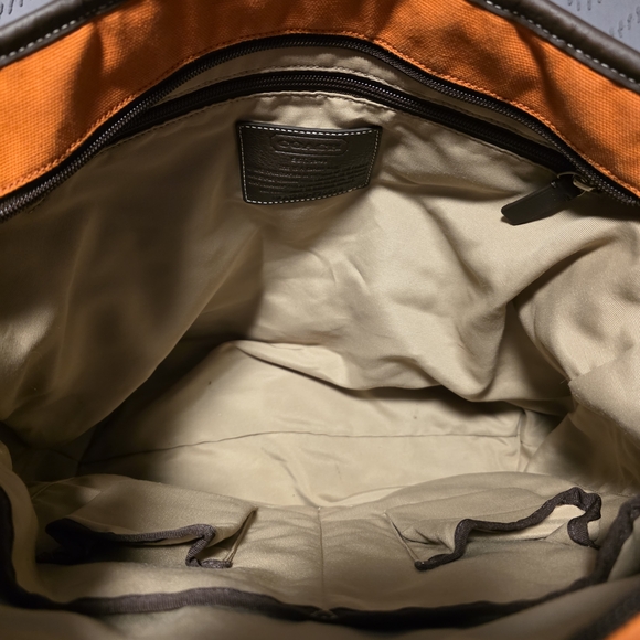 COACH XL Canvas Tote Bag - Picture 7 of 8